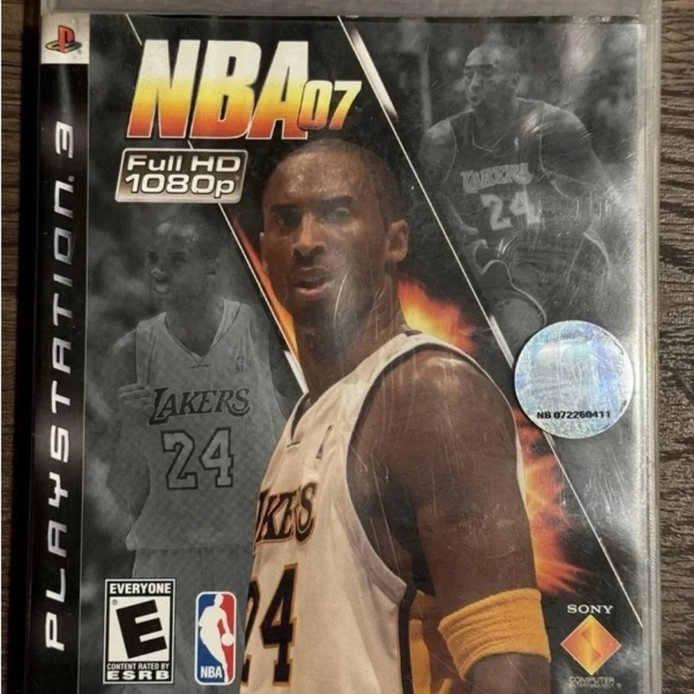 Sony NBA 07 PlayStation 3 Game - Black, White, Gold